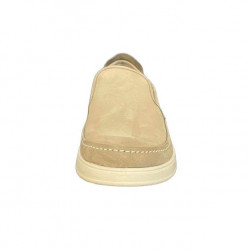 Grünland Scarpa Mocassino Uomo nabuk MICO SC2816-I5 TAUPE