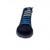 GRUNLAND JUNIOR POLACCHINO STRINGATO IN NABUK gert po 2223 BLU ROYAL