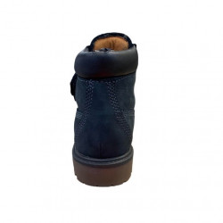 GRUNLAND JUNIOR POLACCO BAMBINO IN PELLE mich po 1349 BLU