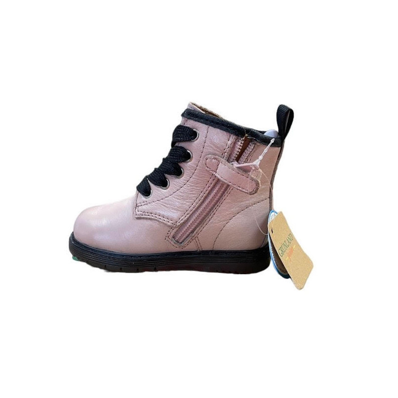 GRUNLAND JUNIOR POLACCHINO BSMBINA IN PELLE nill 0255 CIPRIA